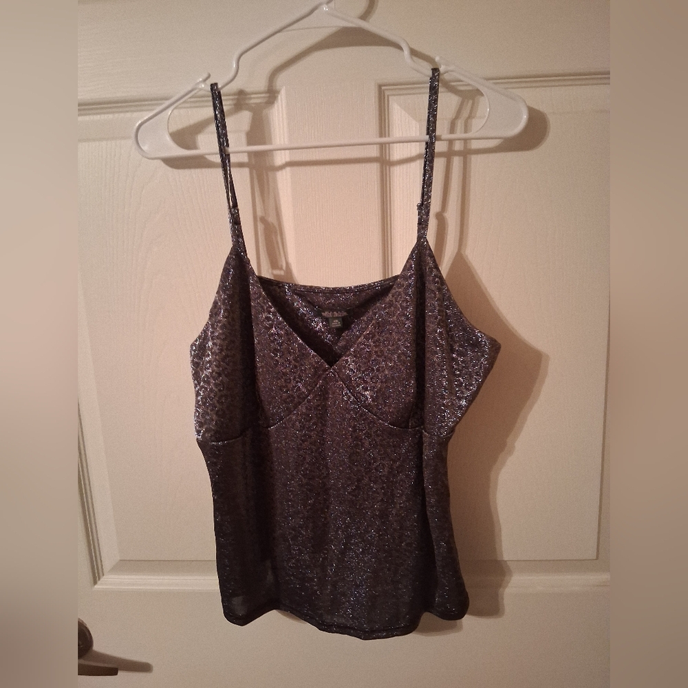 Wild Fable Shimmering Purple Camisole